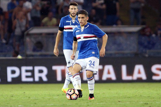 CuoreBlucerchia's tweet photo. Primi due gol in Serie A per il centrocampista https://t.co/HtJrflO1rf https://t.co/SitEdBTXR2