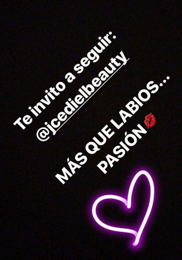 Team_JessicaCed's tweet photo. Sigue en @instagram a @Jcedielbeauty 
#MasQueLabiosPasion @jessicacediel https://t.co/u0xL3xlDN1