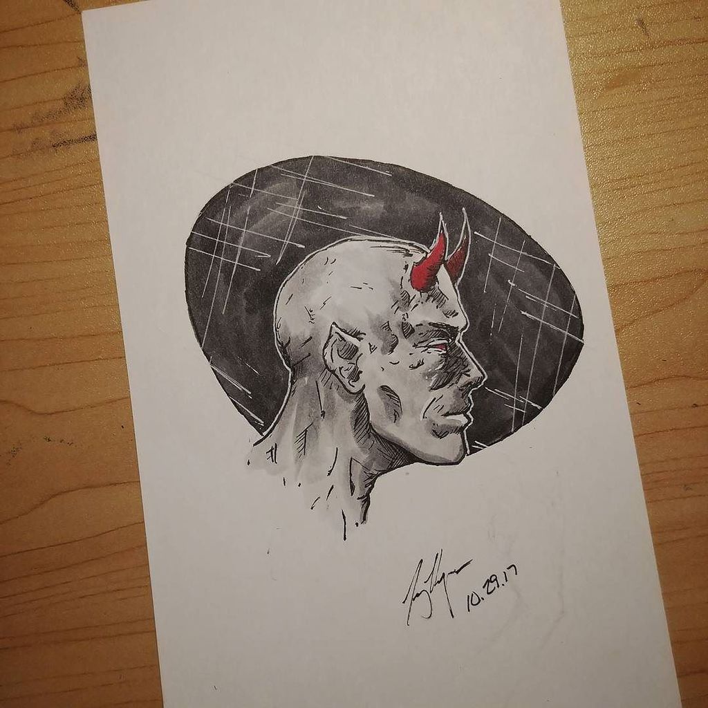 UndeadPapa's tweet photo. The devil in the details...
#Art #Horror #Inktober #inktober2017 #Artist #Drawing #Illustration #DailyArt #InstaDr… https://t.co/T2hrZxWDuj https://t.co/wSouIdzz8K