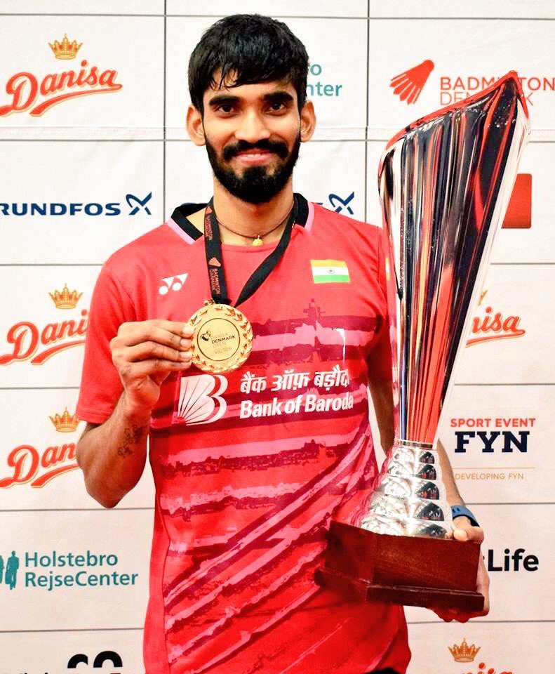 NiravvAmin's tweet photo. Congratulations @srikidambi #KidambiSrikanth for winning #FrenchOpenSS title.Your remarkable victory has made every Indian proud & happy! https://t.co/GN5da2S5HN