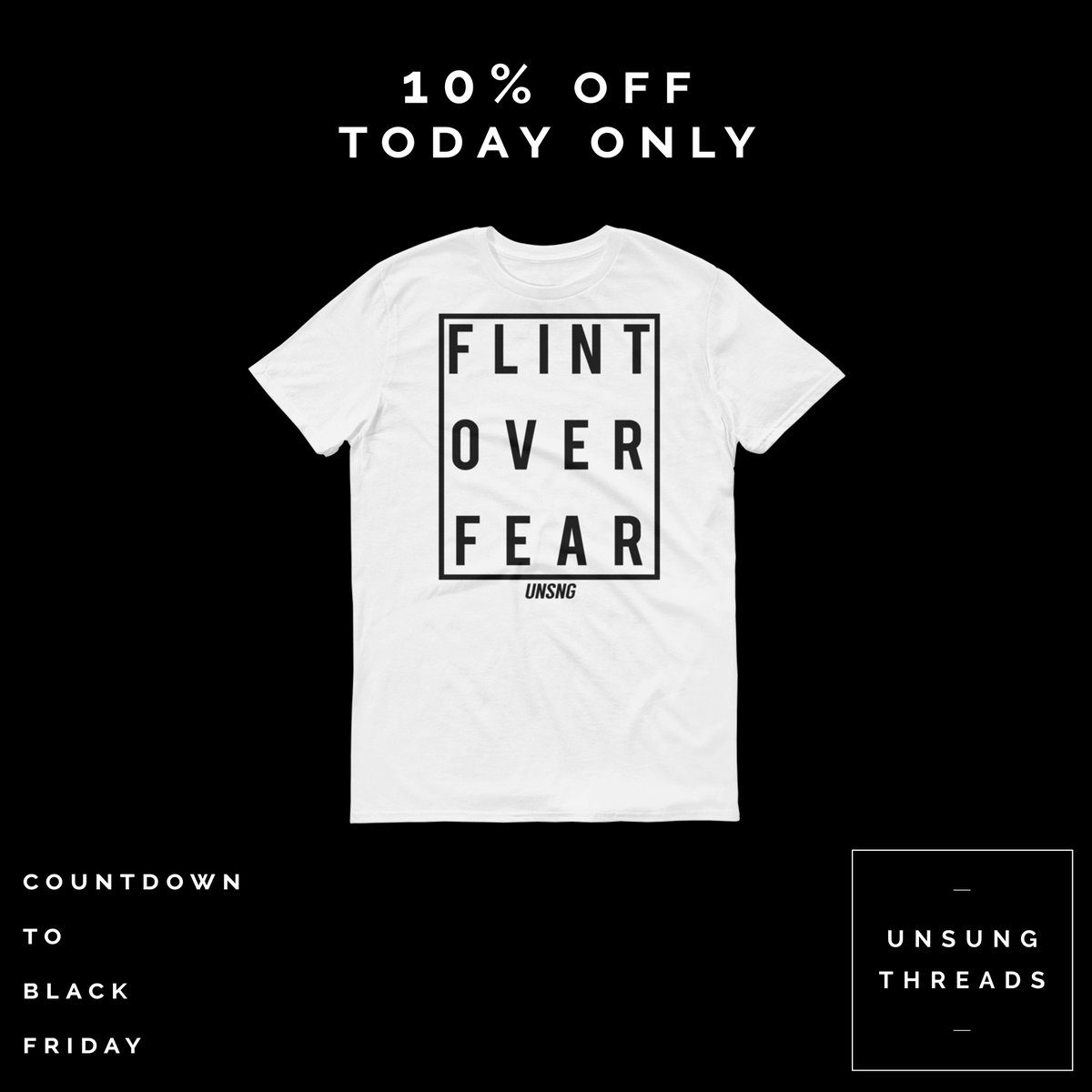 unsungthreads's tweet photo. Check our Countdown to Black Friday Sale.
25 items on sale. 25 days left.
•
••
•••
••••
#flintoverfear #flint https://t.co/rTEYjcqpEj
