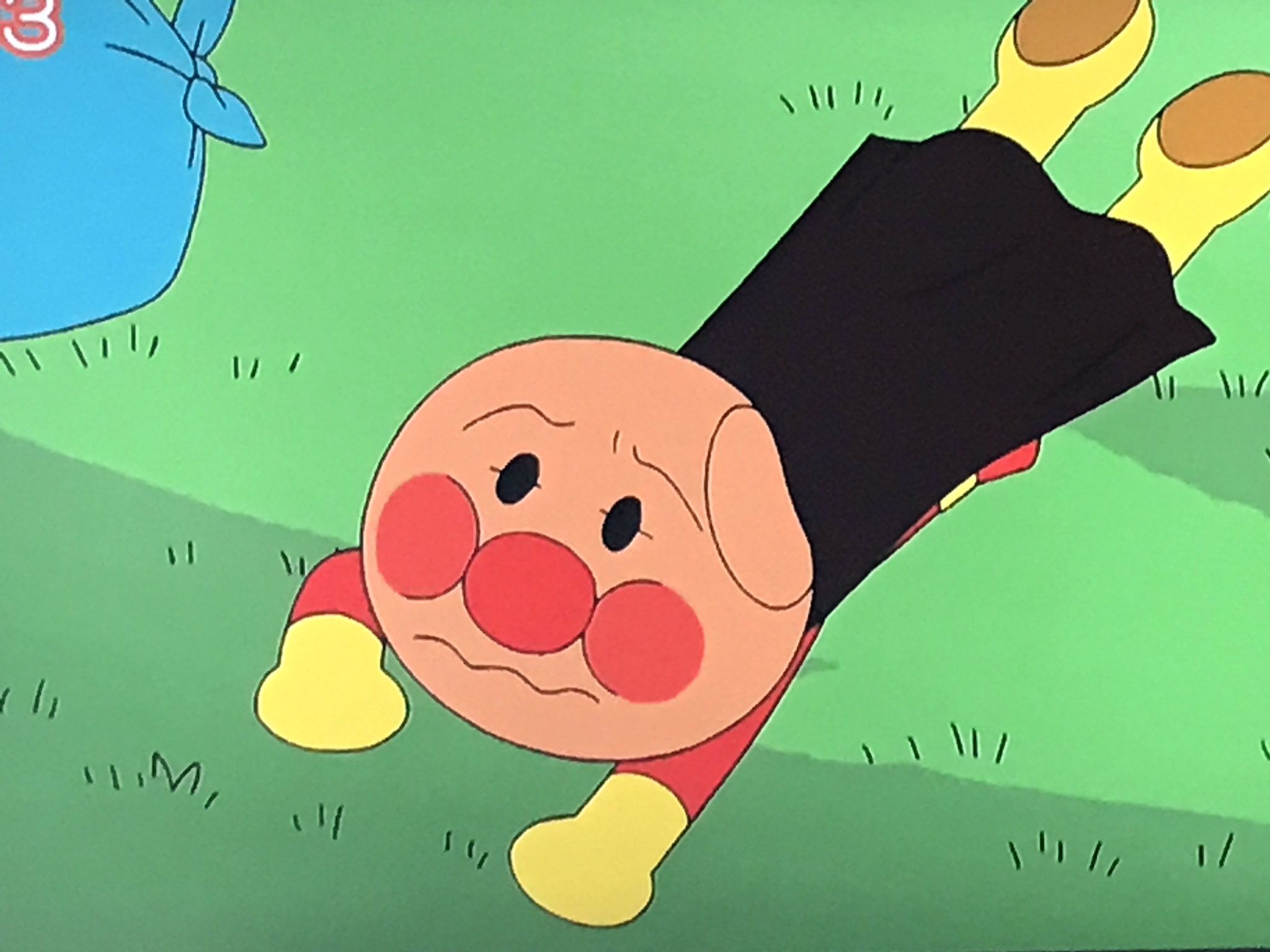 力が出ない 見捨てられアンパンマン 休憩中で可愛いね T Co Mtx9dawoec Twitter