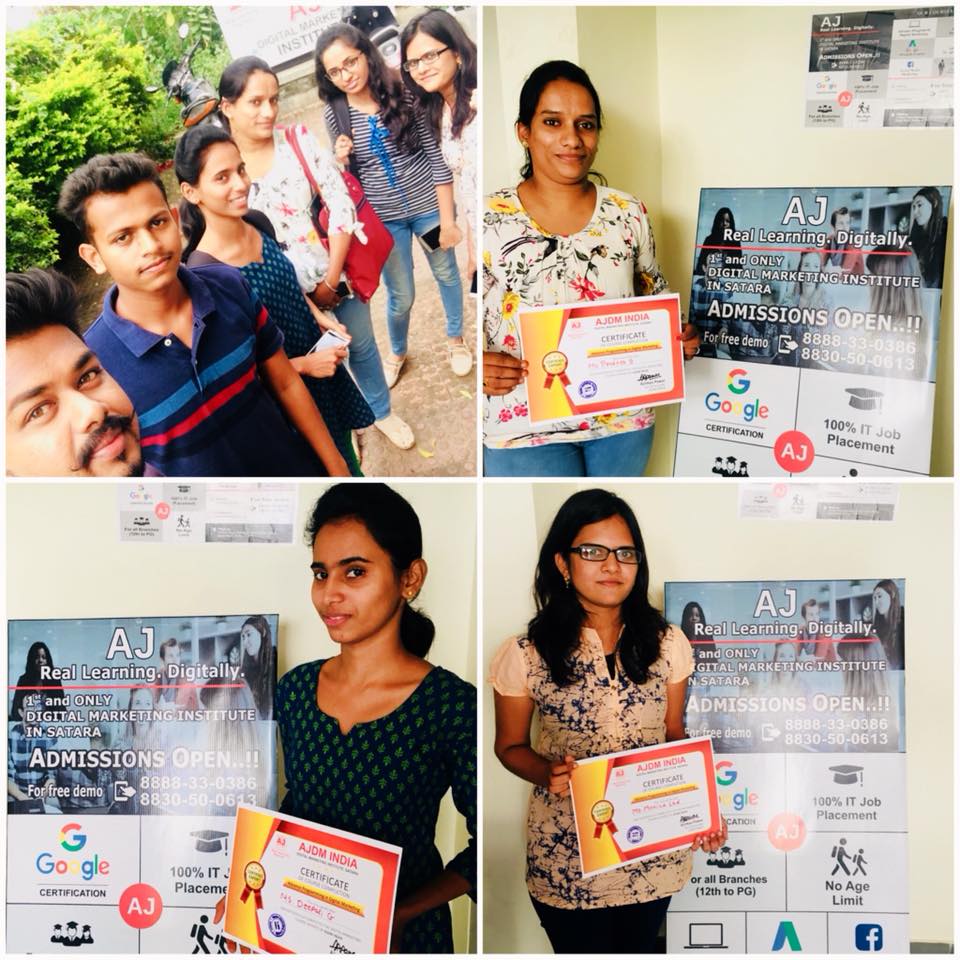AjdmIndia's tweet photo. Congratulations..!! 🎉 (Digital Marketing Student- AJDM INDIA ) for successfully completion of Advance Program in Digital Marketing. https://t.co/elsdcKxjhT