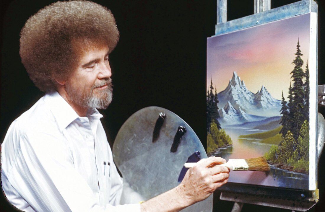 Happy Birthday Bob Ross  