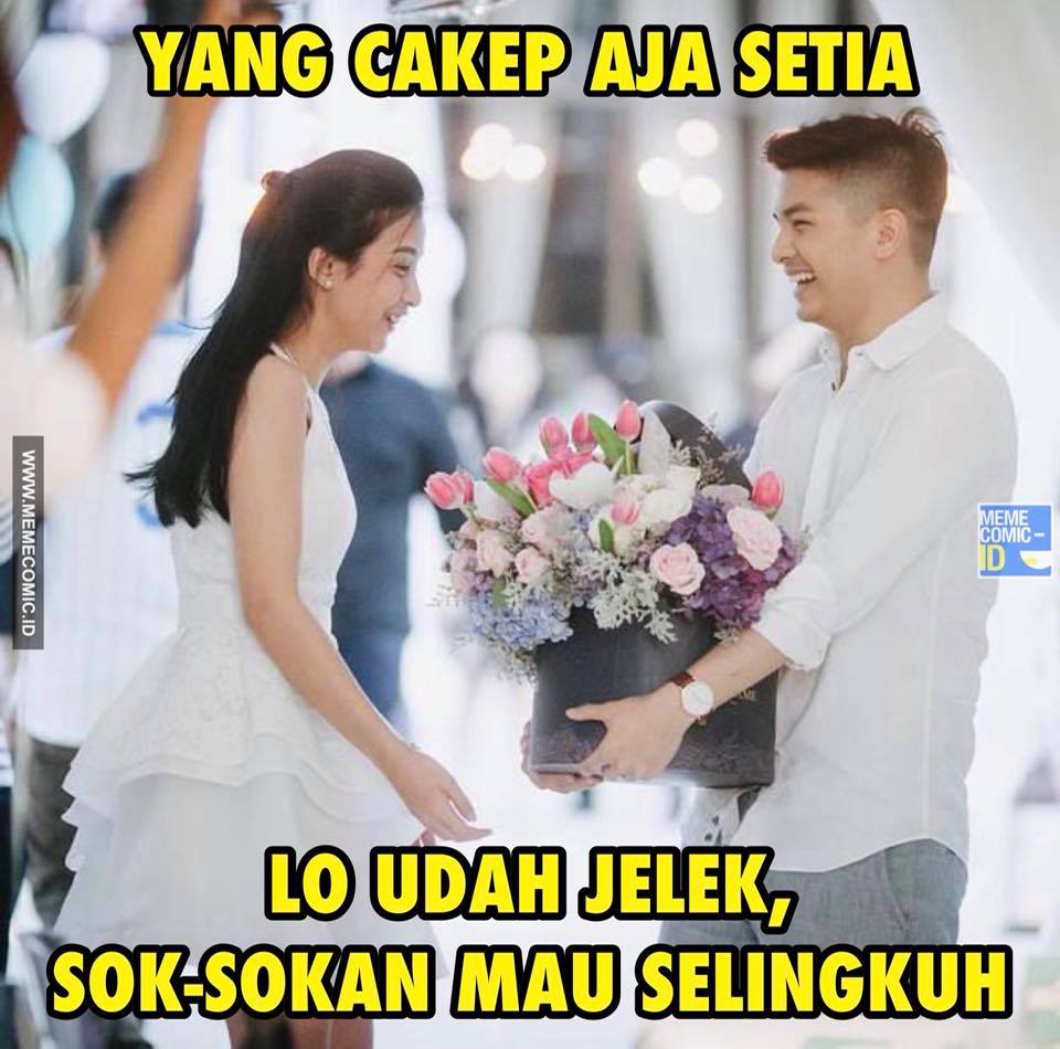 Meme Comic Indonesia On Twitter Belajar Setia Lah Tong Hemat