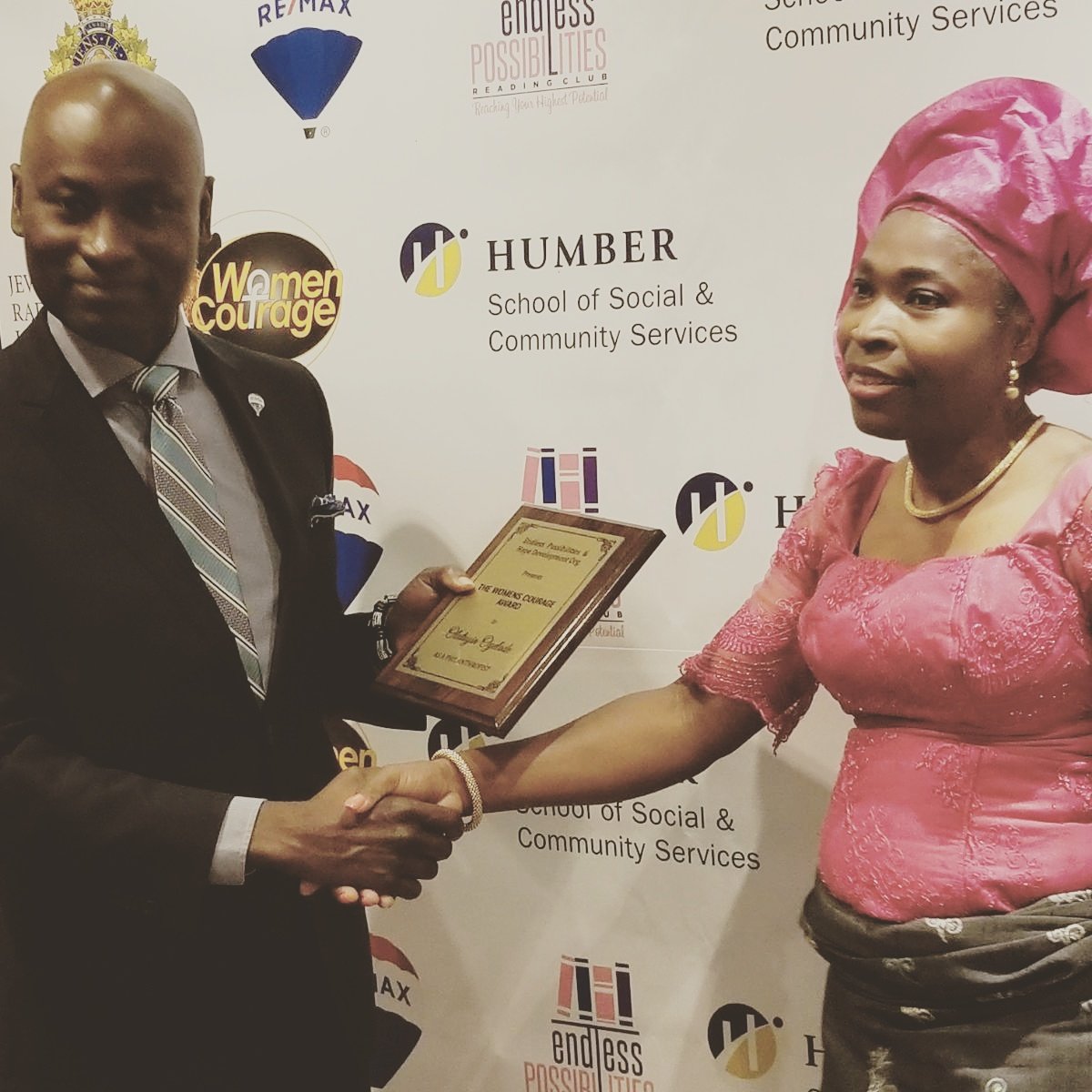 casafoundation's tweet photo. 2017: @OlutoyinOyelade of @casafoundation #FOA2017 @entrepreneurspp receives WomenofCourage Award. 
Dedicated to Jehovah God &amp; CasaTeam. https://t.co/gvWhGEvyzt