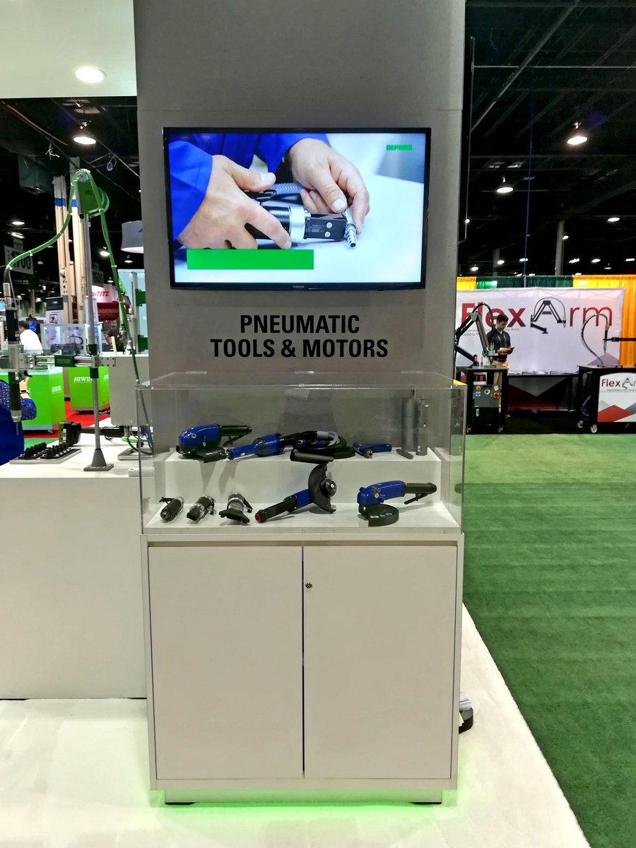 deprag_cz's tweet photo. DEPRAG has attended the Chicago Assembly Show as an exhibitor. (24. - 26. 10. 2017) #DEPRAG #exhibition #Chicago #adaptivedgs #airtools https://t.co/YielS8OW8X