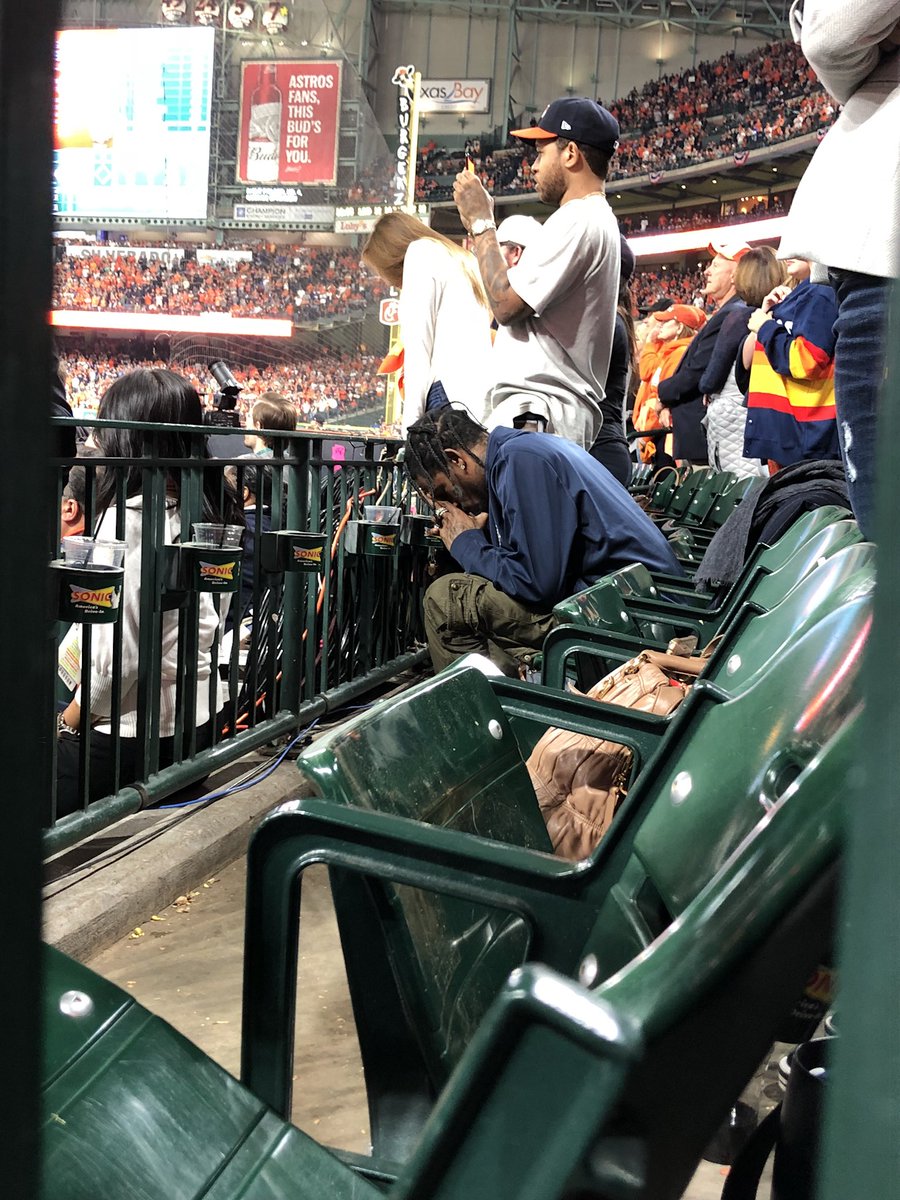 travis scott astros game