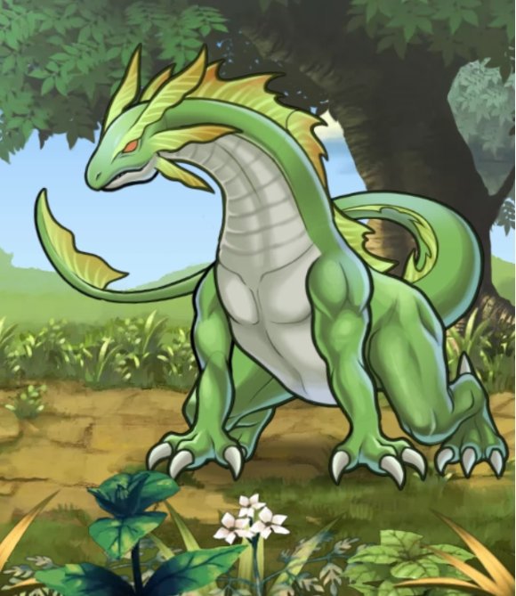 Mother Dragon making sure the night is safe....