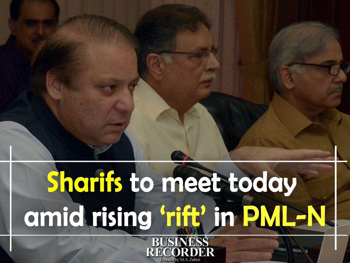 brecordernews's tweet image. #Sharifs to meet today amid rising ‘rift’ in #PMLN
Details Here:
brecorder.com/2017/10/30/377…