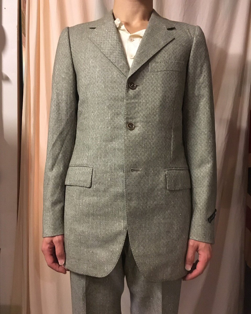 morleyyyyy's tweet photo. Vintage Italian Deadstock Suits 
#tagomagoclothing #italianvintage #vintagesuits #eurovintage #50s #60s #70s #中崎町 #中崎西 #梅田 #setupsuits https://t.co/diVk9gEoRg