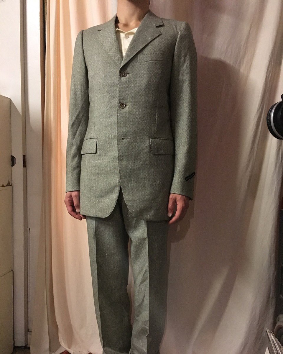 morleyyyyy's tweet photo. Vintage Italian Deadstock Suits 
#tagomagoclothing #italianvintage #vintagesuits #eurovintage #50s #60s #70s #中崎町 #中崎西 #梅田 #setupsuits https://t.co/diVk9gEoRg
