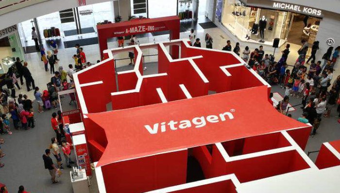 #MondayMorningGyaan - Bringing to you an interesting mall activation which had a life size maze built in shape of a bottle. #eventprofs