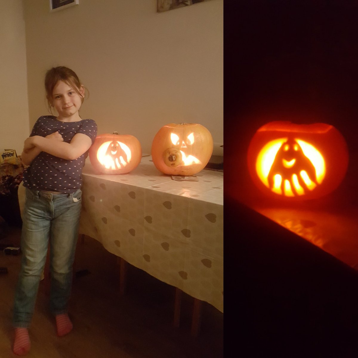 lauralou87's tweet photo. @Beaconrise1 Ava B 3MR with her pumpkin🎃 https://t.co/u5TyVfz1Ll