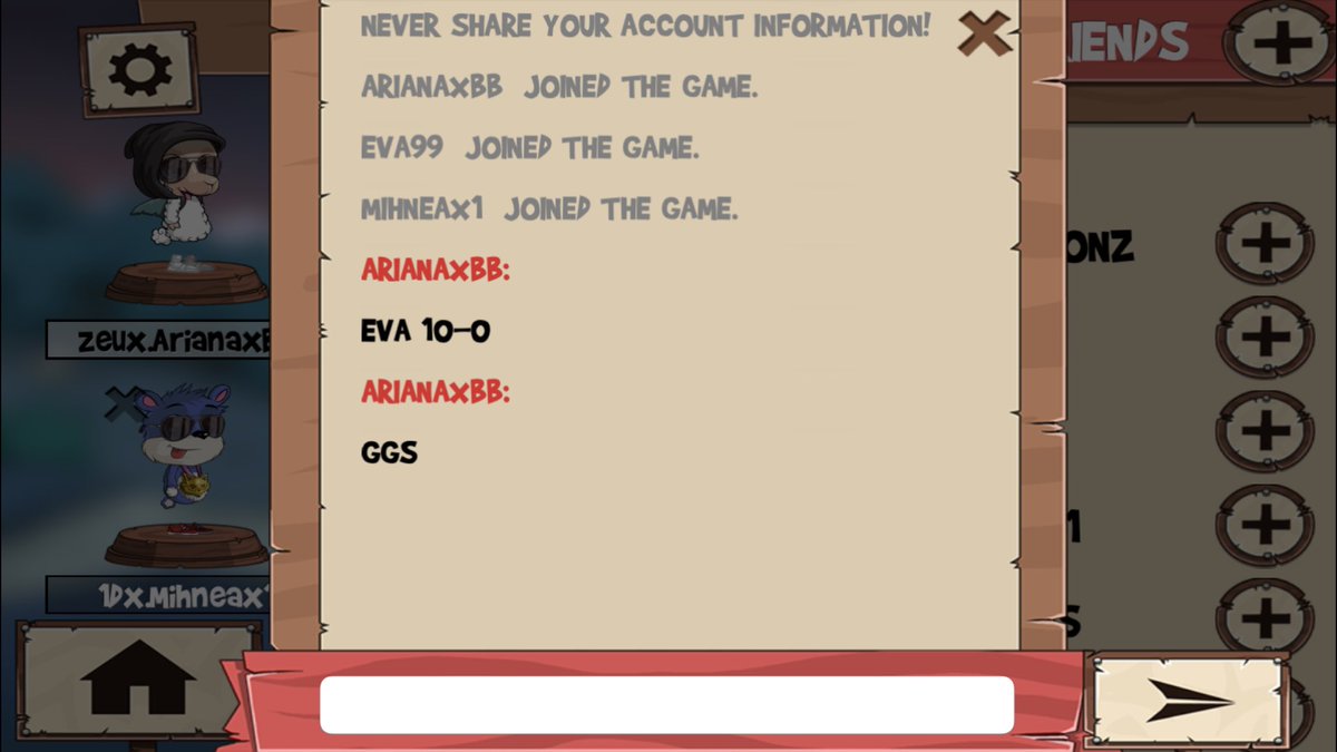 hashemi20's tweet photo. In the end 15-1 ggs ππ»ππ»π€£ @_evaa99 #arianaxbb #eva99 https://t.co/0sVU1ODszA