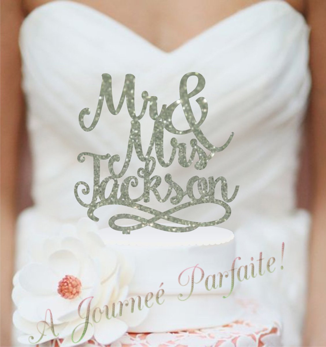 AJourneeParfait's tweet photo. Script Mr and Mrs Last Name Wedding Cake Topper, Personalized with … https://t.co/ue1FYMP4Op #tablesigns #CakeTopper https://t.co/L8CWjBscdu