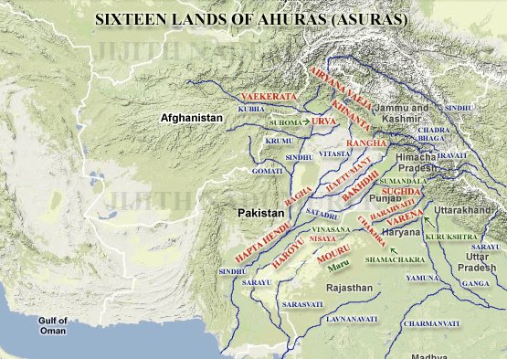 Most IndoEuropean tribes did not remember where their homeland was by the time they composed literature. But the ancient Zoroastrian text Vendidad give a list of 16 ancestral lands, none of which are in mainland Iran, but most of them are spread over Afghan and & the Indus Valley