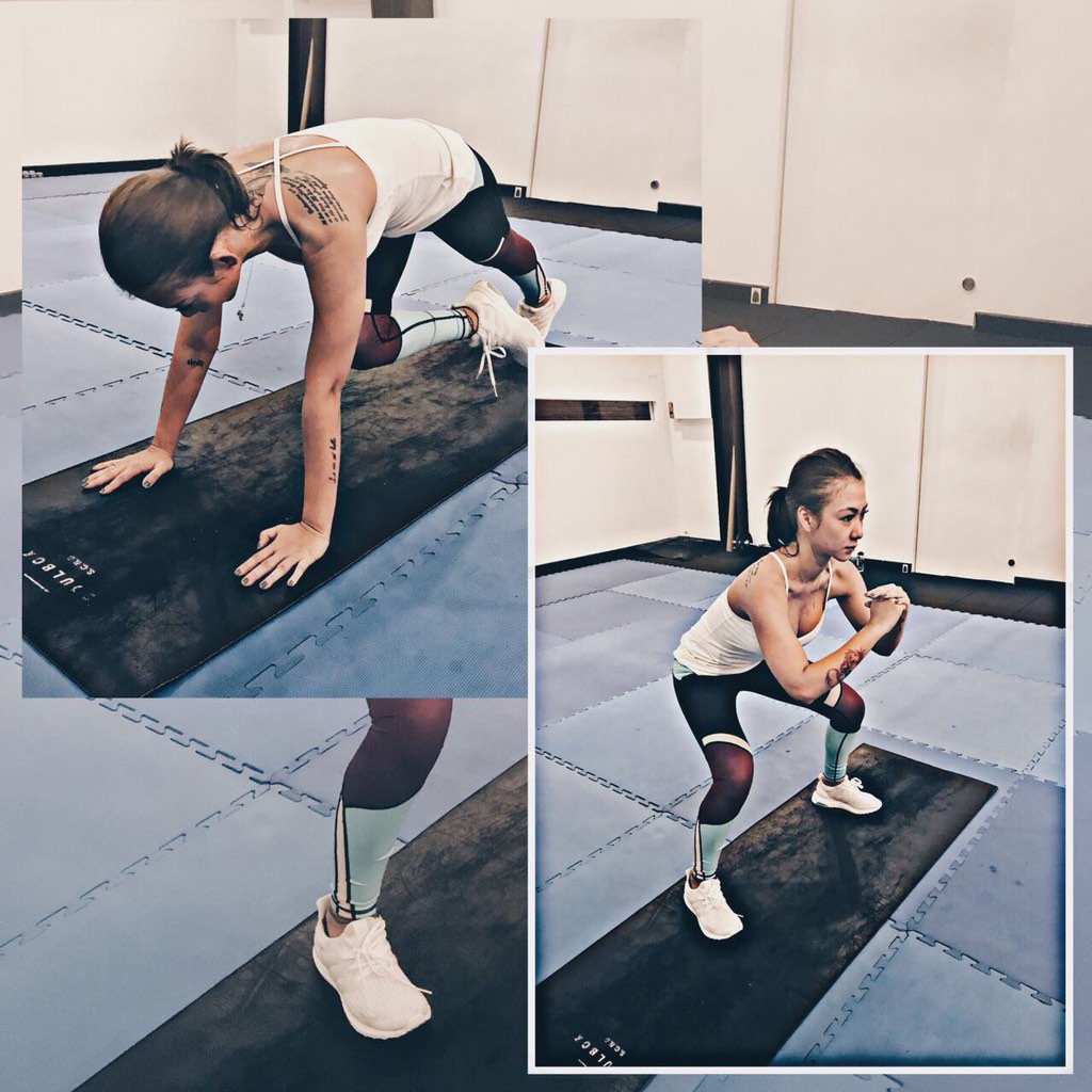 Weekend is over, it's time to get into a routine again. Living in balance.