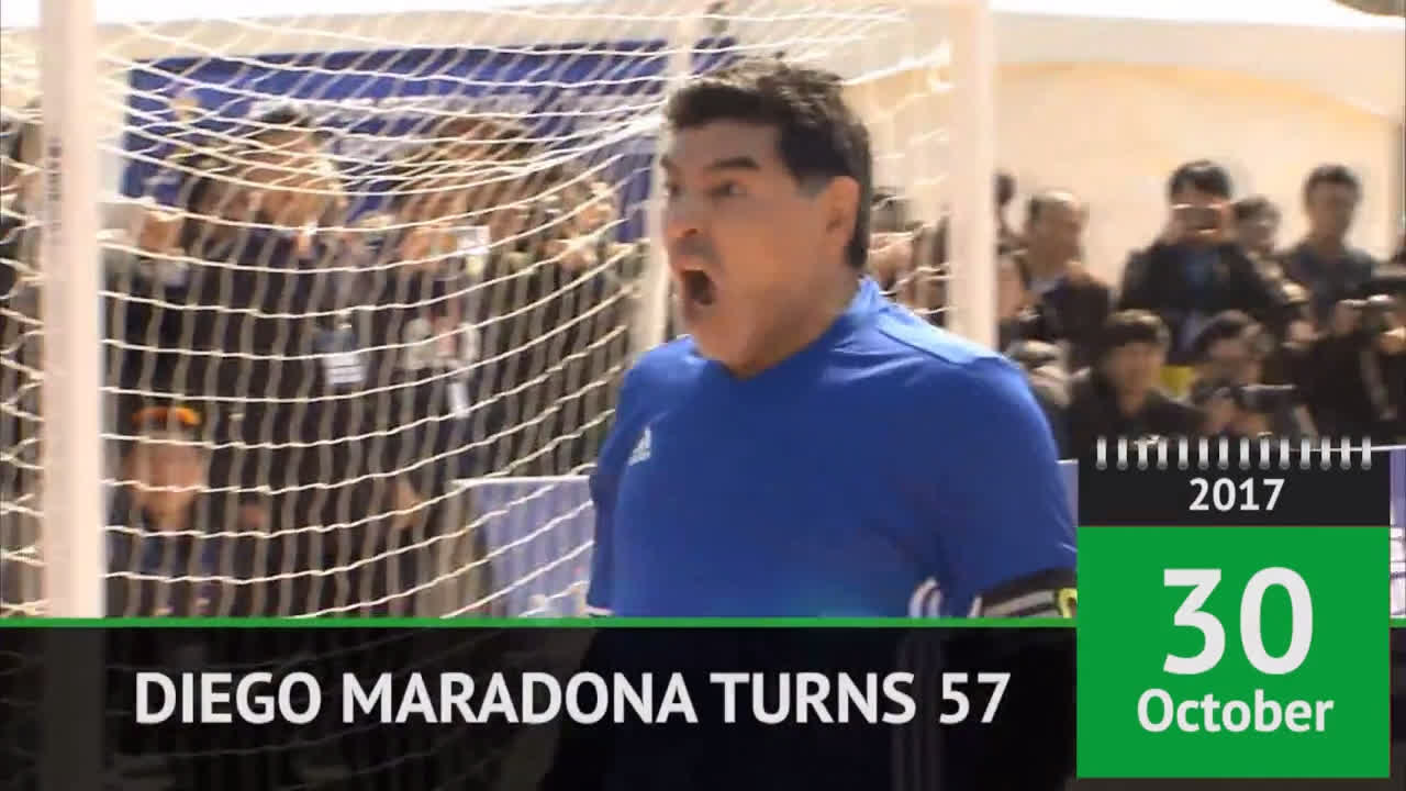 Happy Birthday to Diego Maradona! What a player... 