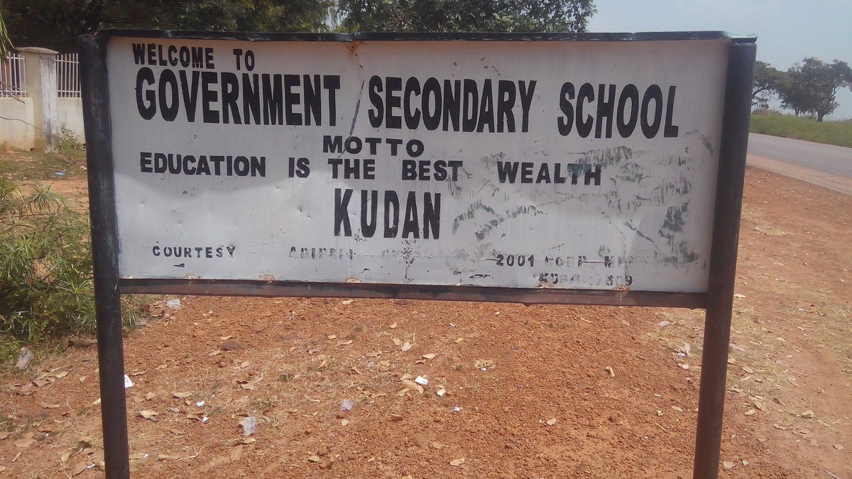 Trackang Construction Of A Block Of 4 Classrooms At Gjss Kudan Lga Kaduna State For N14 4m Status Not Done 16ubeprojects Kaduna T Co Humanqq98b