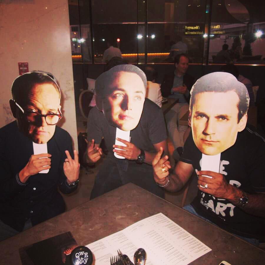 Manners maketh man tonight. Two bevvys for the gents from 6-8pm 🥃♂️🕕 #qwertydxb