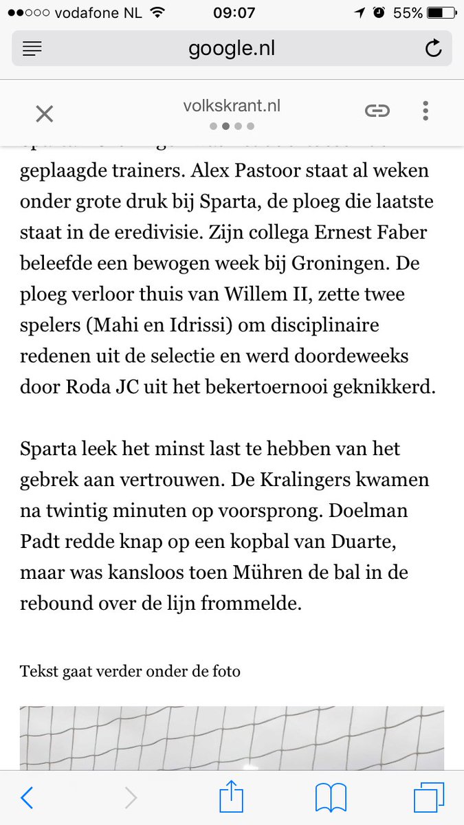 Zeg <a href="/GuusSchrijft/">Guus Peters</a>, jij komt weinig in Rotterdam zeker? Kralingers? Bah. #SpartaRotterdam