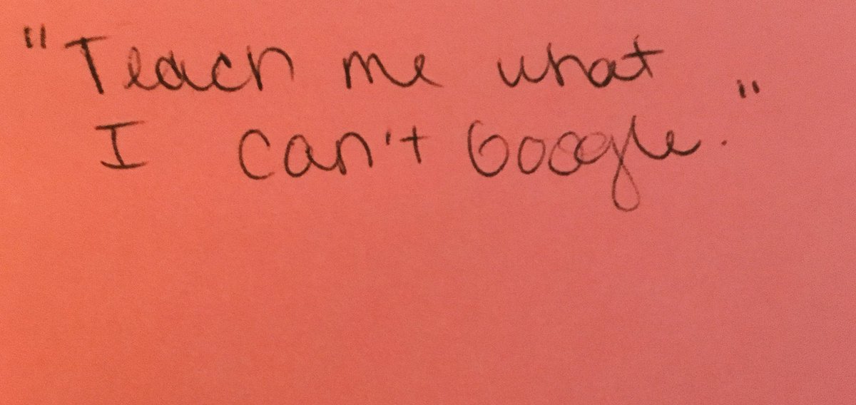 Aricfoster2's tweet image. An earnest, meaningful plea from a #fostere11 angel today. Helped me center and focus our time in room 39. #sblchat #hacklearning #miched