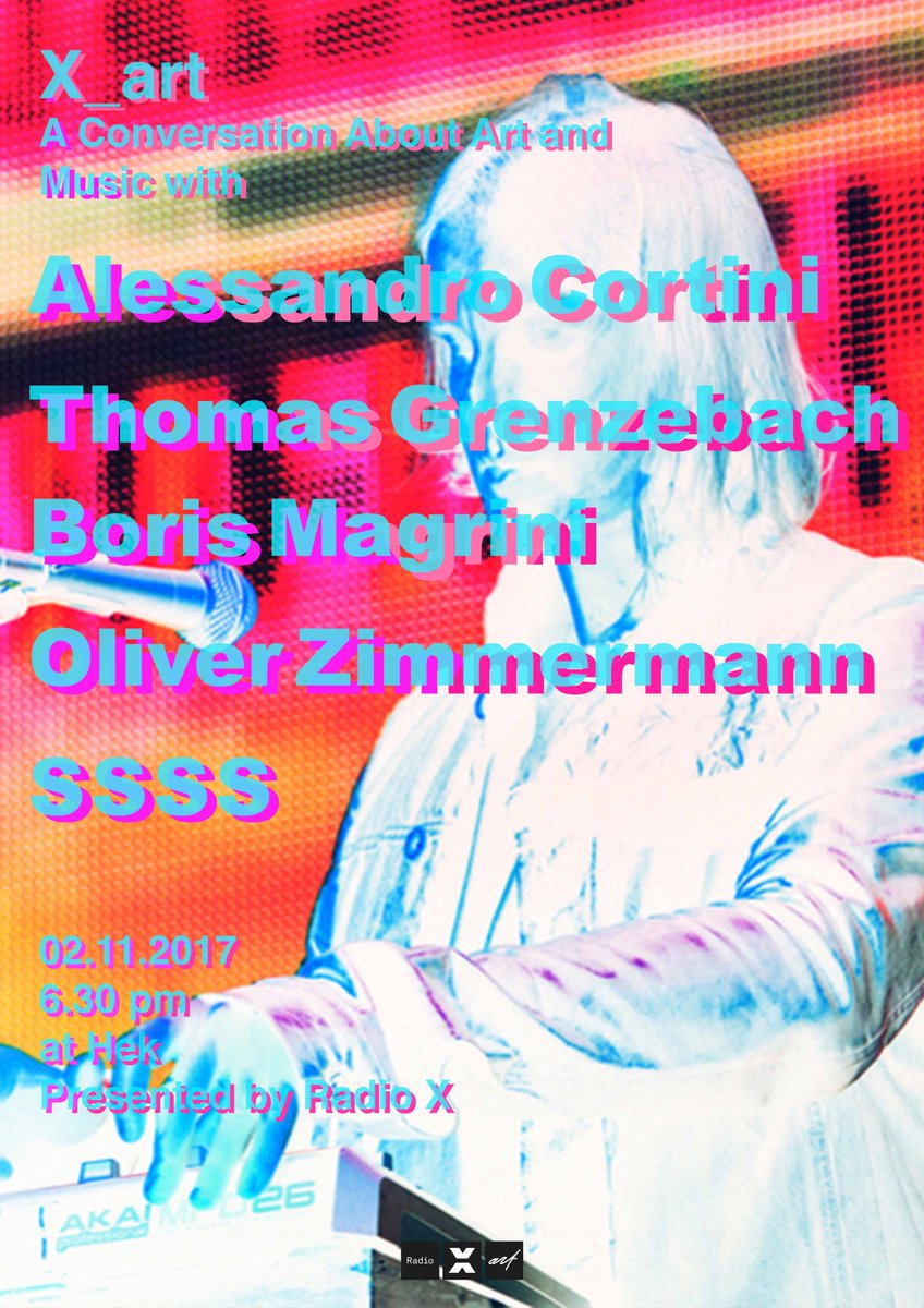 Am 2.11., 18 H laden wir mit X_art ins HeK ein. Thema: elektronische experimentelle Musik abseits vom Kommerz. Clubtauglichkeit vs Museum.