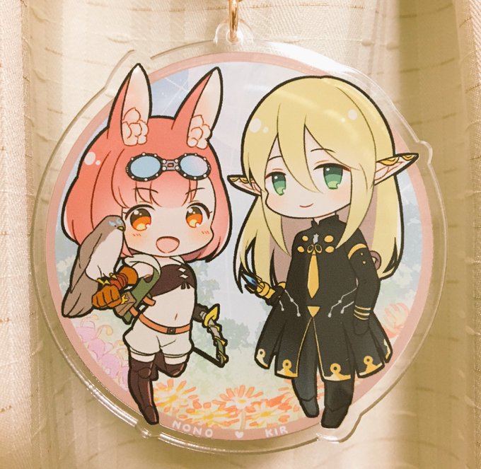 自分用に注文したアクキーが届いたよ〜!ハアア可愛い…仕上がり綺麗… メッセージのとこに社員さんがハウンドちゃん描いてくださった…可愛い…
#好きを形にトリニティ 