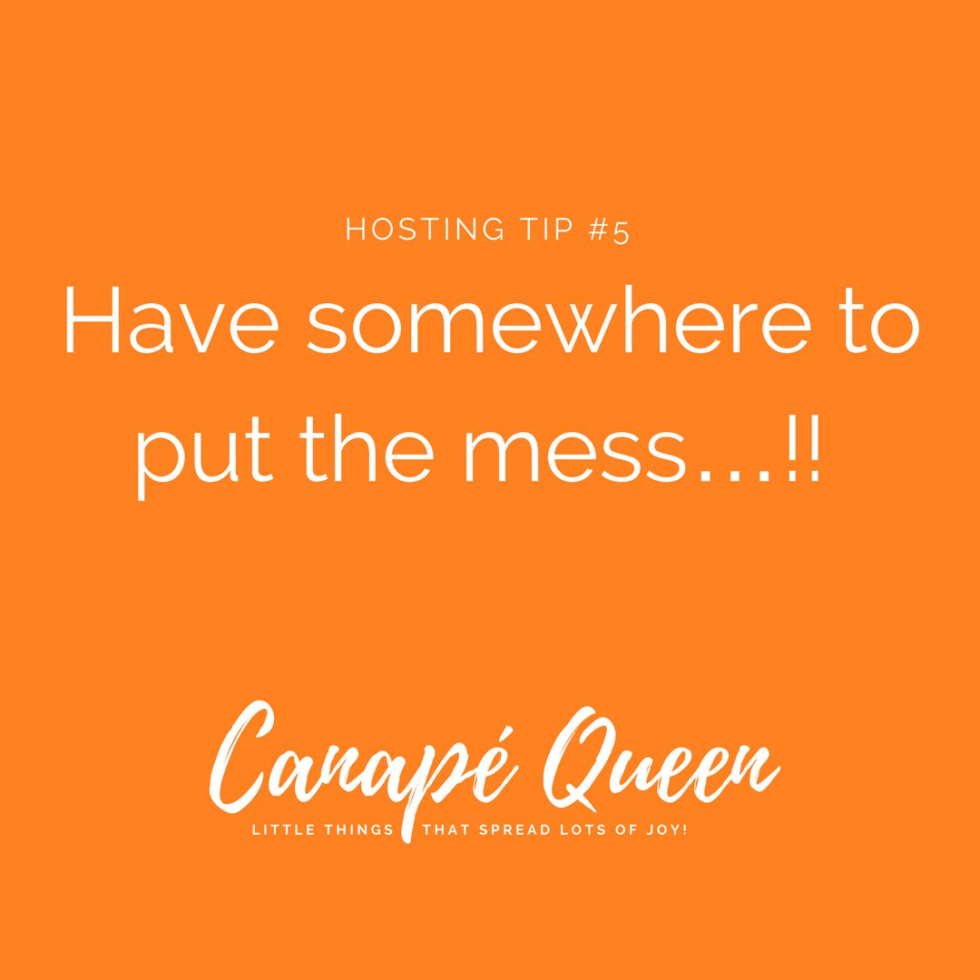 thecanapequeen's tweet photo. Keep things clean by having somewhere to put finished canapé sticks and empties! #hostingtip #tipTuesday https://t.co/iZPQJwH35A https://t.co/UysF0L7L4Y