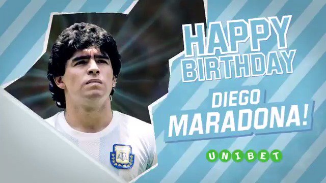    Happy birthday Diego Maradona!   G.O.A.T? 