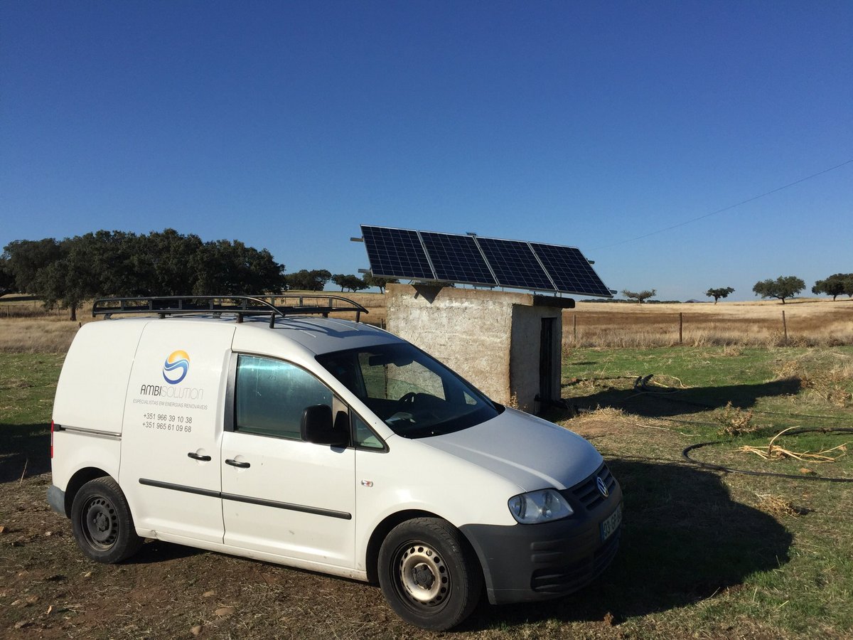 Ambisolution's tweet photo. Onde houver Sol a Ambisolution vai lá estar! #ambisolution #especialistasemenergiasrenovaveis  #bombasubmersivel #lorentz #energiasolar https://t.co/PkLwFdJ8cI