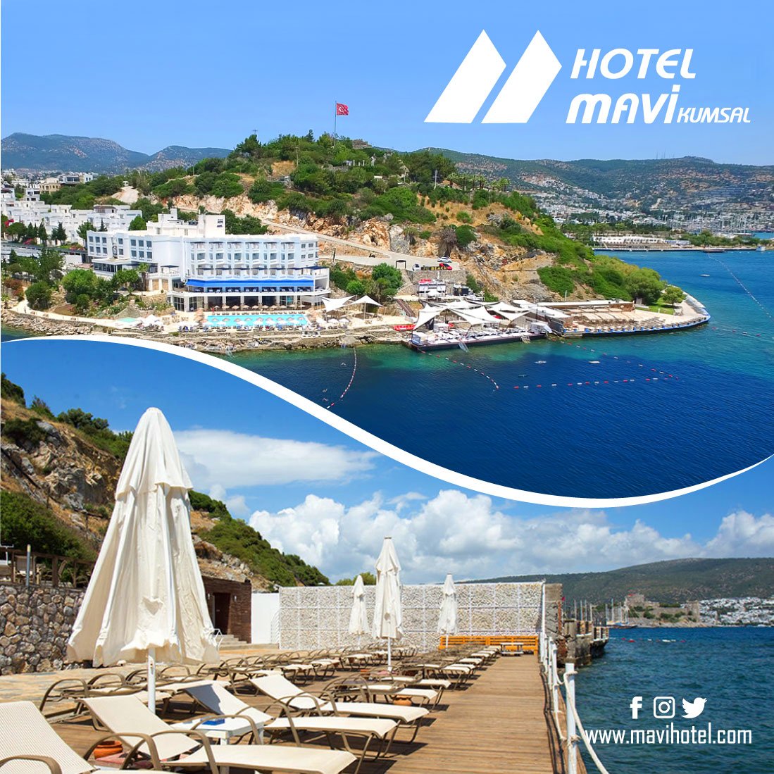 Mavi Kumsal Hotel Bodrum
📬mavihotel.com                     
☎0252 424 0373 
☎Whatsapp&amp;Viber:0553 268 81 82
#tatilyapmayankalmasın