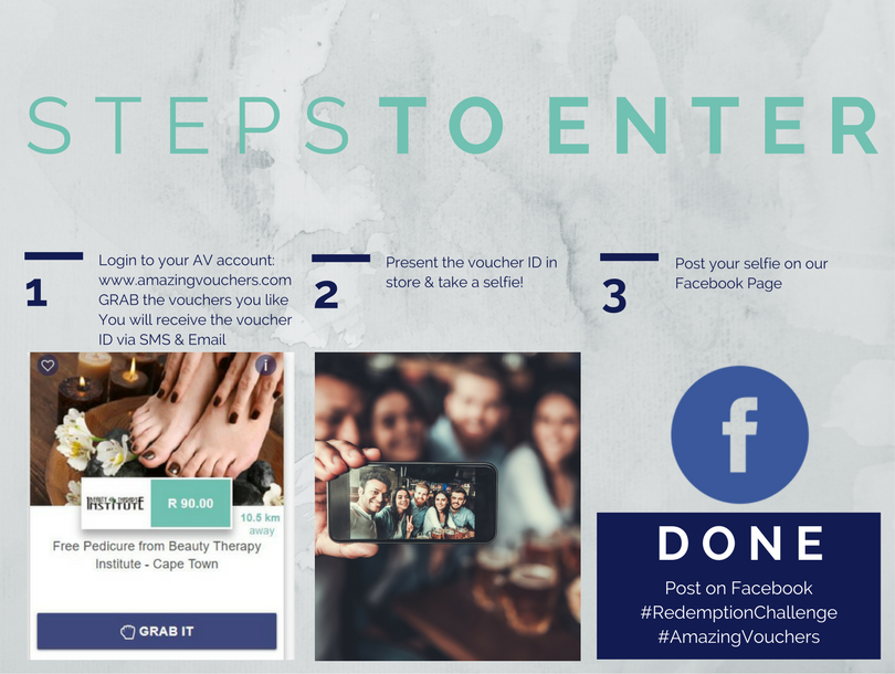 AmazingVouchers's tweet photo. The #RedemptionChallenge is on...who will be crowned the #top #redeemer and win #awesome #prizes? visit https://t.co/xSTfqMaeCC & GRAB IT! https://t.co/For4hPtP96