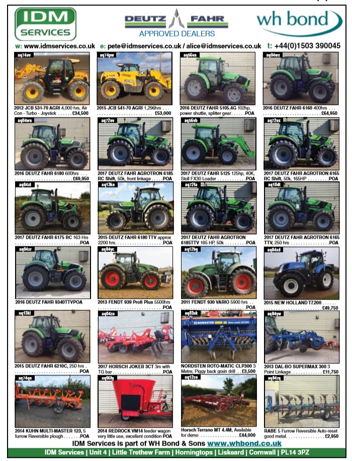 Our latest advert is out in <a href="/TractorHouseEU/">TractorHouse Europe</a> 🚜🎉 #MondayMotivation #Farm #Machinery #Deutz #DeutzFahr #MachineryMonday #Farm365 #JCB #Fendt