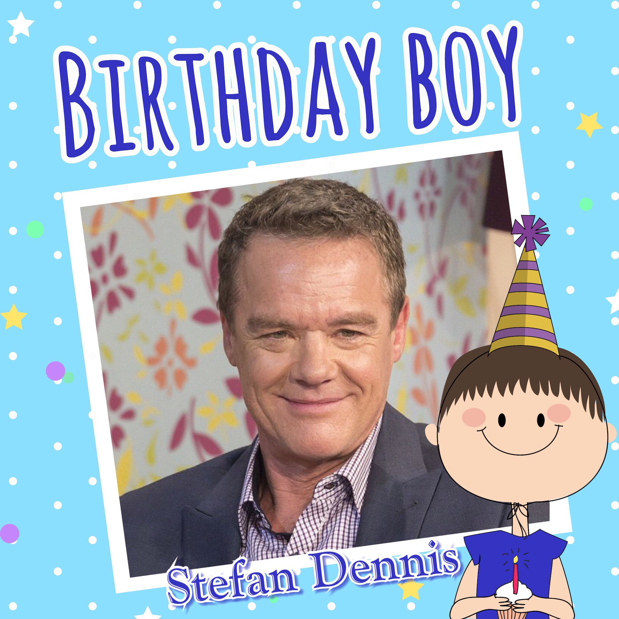 Happy Birthday Stefan Dennis Hope yr having a Bonza day many Happy Returns lovely man  