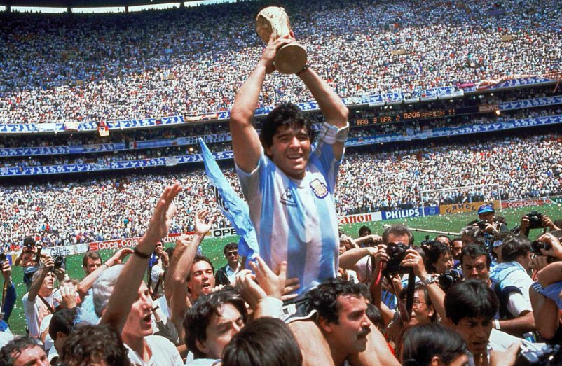 Happy birthday Diego Maradona!  Games: 681  Goals: 346  Caps: 91 Trophies: 10 World Cups: 1 