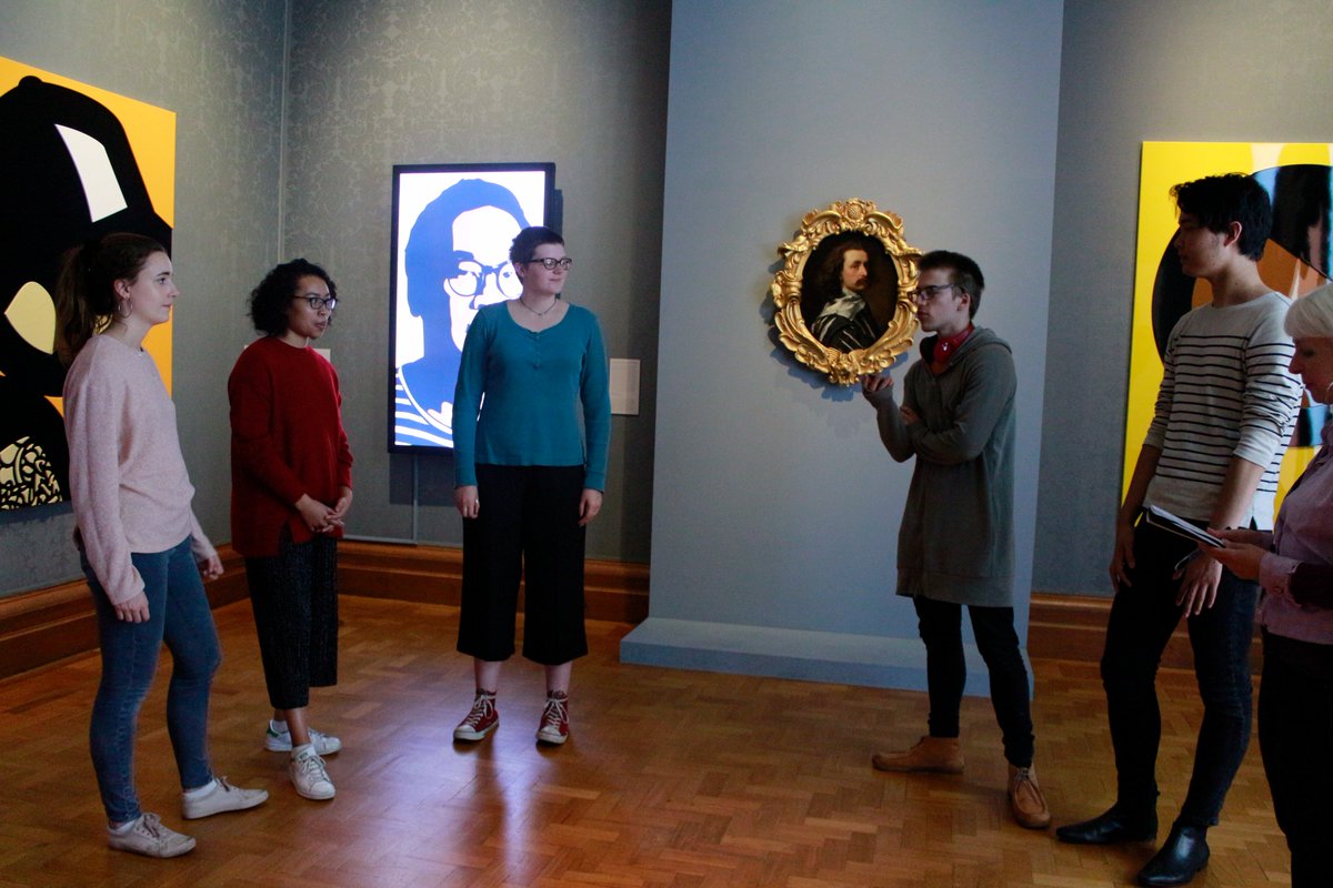 NPGYouth's tweet photo. #YouthForum members discuss ideas for #seevandyck gallery talks. Join us at 11 & 11.30 Sat 18 Nov & Sat 16 Dec to hear their #YouthInsights https://t.co/QS4BP059WP
