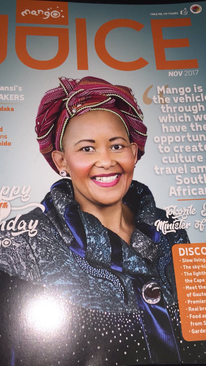 At #TourismTransformationSummit to hand over #juicemagazine to <a href="/TokozileXasa/">Tokozile Xasa</a> <a href="/FlyMangoSA/">Mango Airlines</a> <a href="/MikatekoMedia/">Mikateko Media</a>