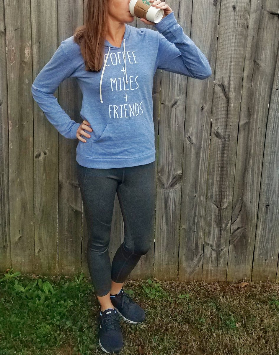 ajghent's tweet photo. What my weekends always look like, except decaf for the pre-race caffeine fast now🙌🏼 Love this @73threads hoodie! #73threads https://t.co/nVwiCeRTQu