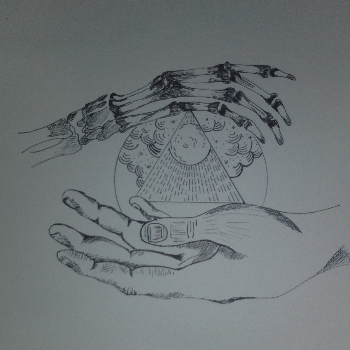 InesVenceslau's tweet image. Been searching somewhere out there, for what's been missing right here.. #OML #nobodycansaveme #linkinpark #fanart