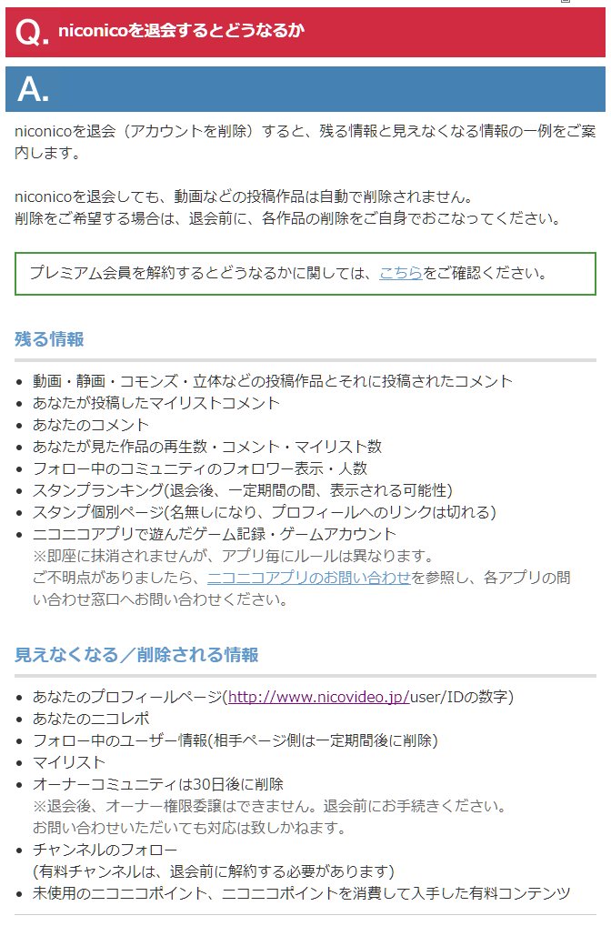 ニコニコ動画は退会しても退会前のクレカ情報保持してるってよ Togetter ニコニコ動画は退会しても退会前のクレカ情報保持してるってよ Togetter