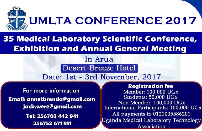 2Daystogo #35thmedicalalboratoryconference. Are you ready for the big day?Let us know how ready you are.. 1st-3rd November, 2017