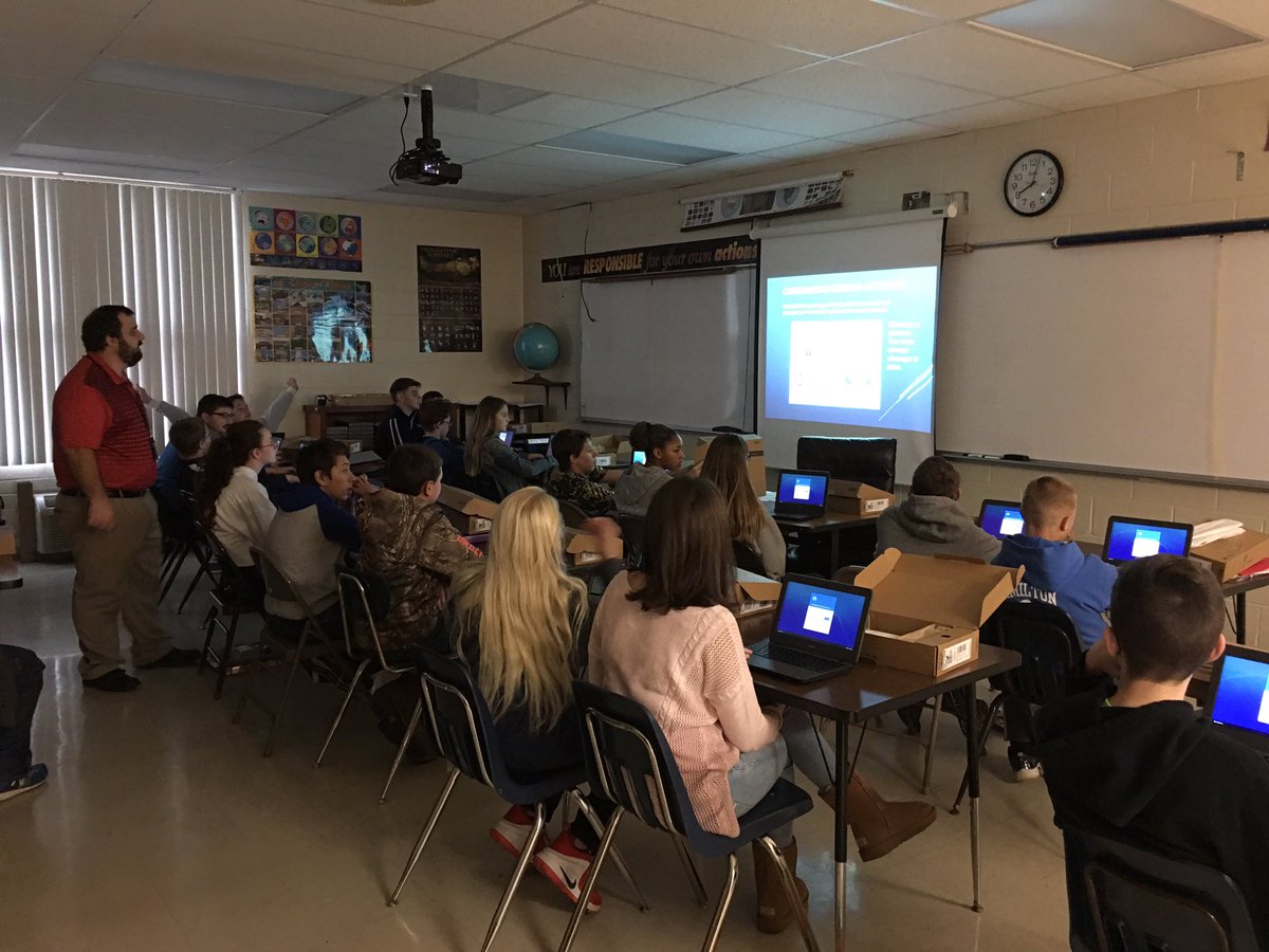 Chrome book roll out at HMS!