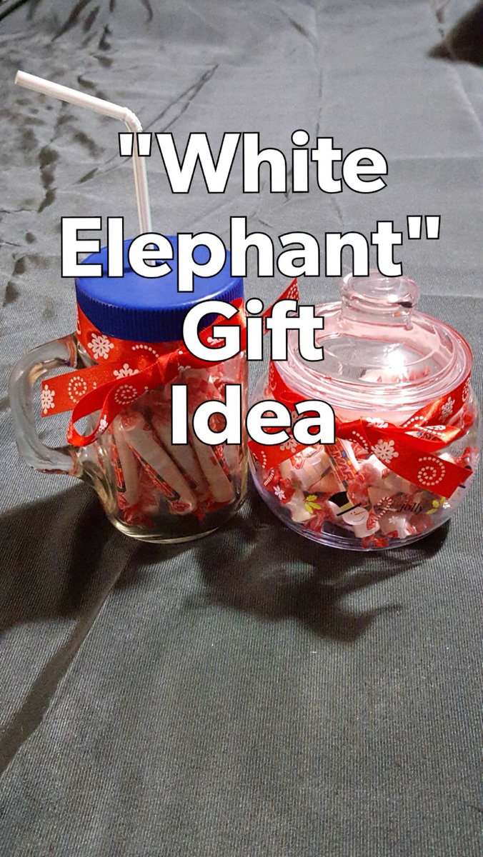 NeededInTheHome's tweet image. #ads DIY White Elephant *Christmas Gift Ideas Under Five Dollars* @DollarTree neededinthehome.com/diy-white-elep…