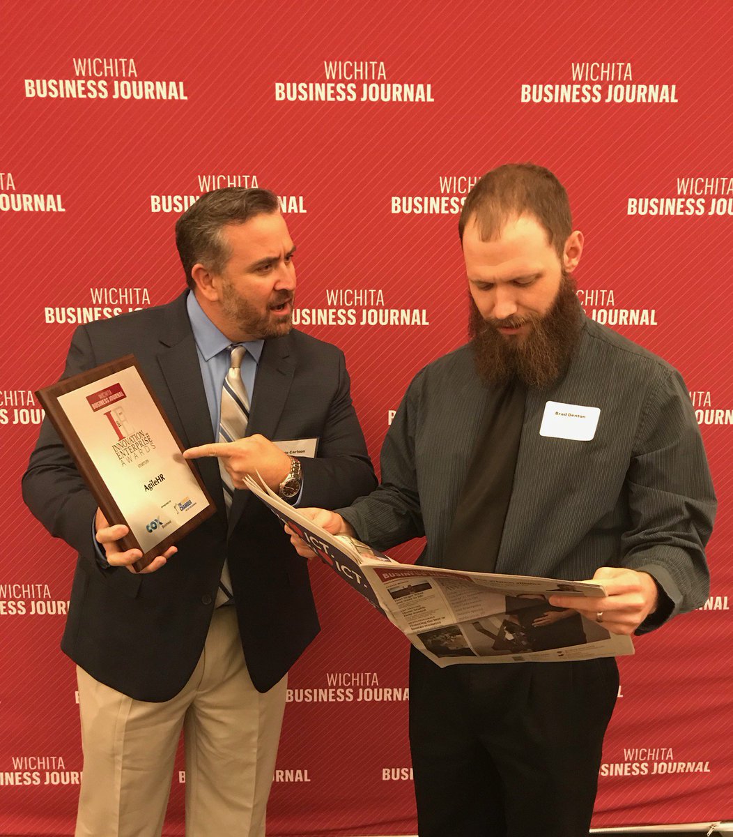 agileats's tweet image. We swear we were one of the 2017 Wichita Business Journal Innovation and Enterprise Award winners ow.ly/WlxQ30gcEg0 ! #ICTBizIEAwards