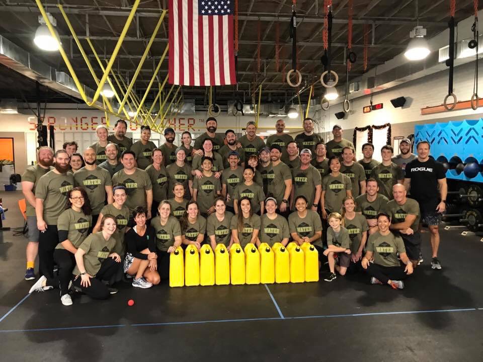 Awesome turnout for Workout for Water. Thanks for coming everyone!