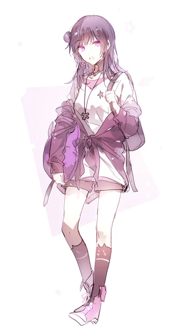 很早以前画的私服? 