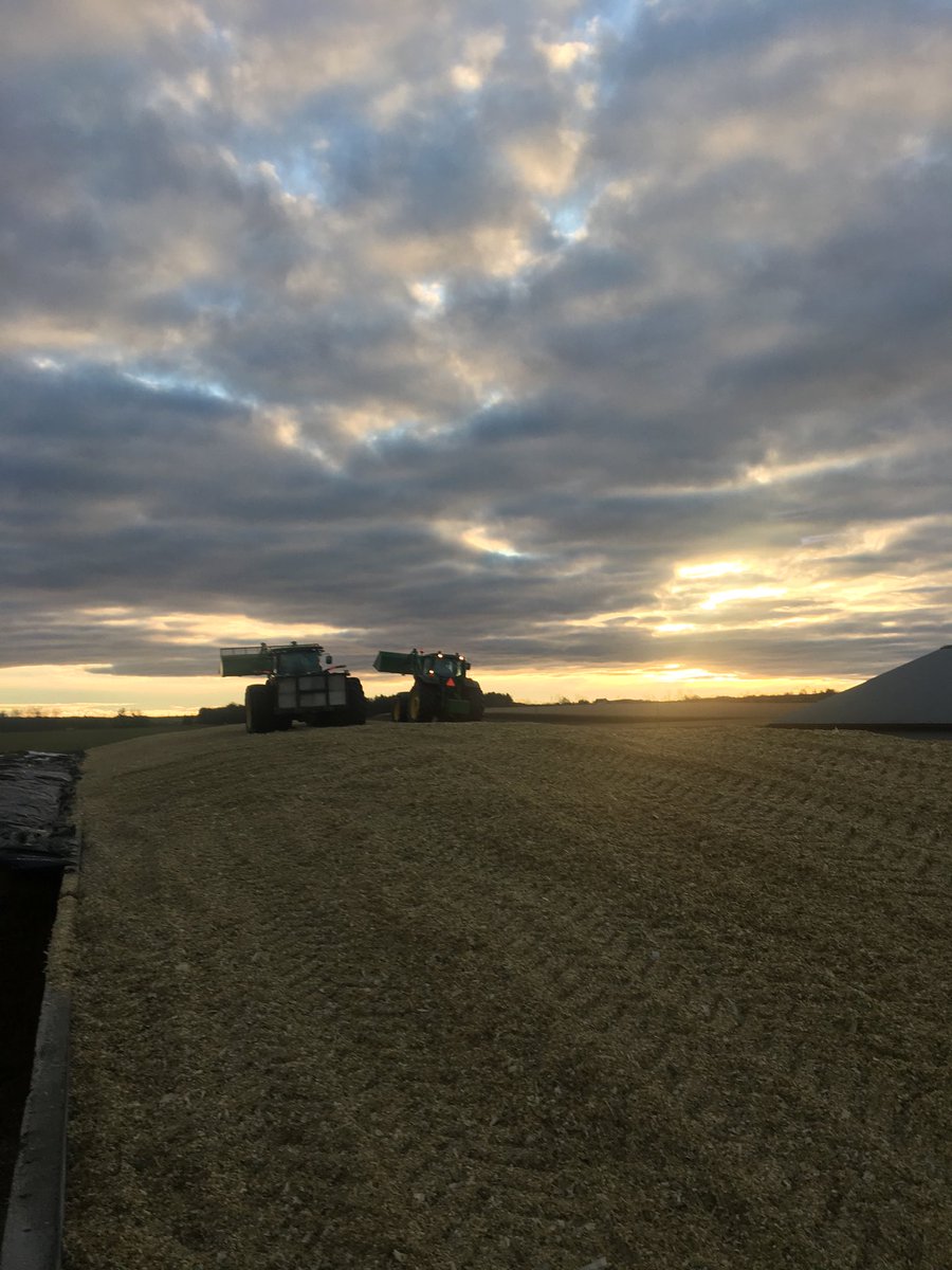 Pic perfect bunk to end #silage17. @PalmdaleAgri and mike working their magic. Thanks to a great crew for the help!