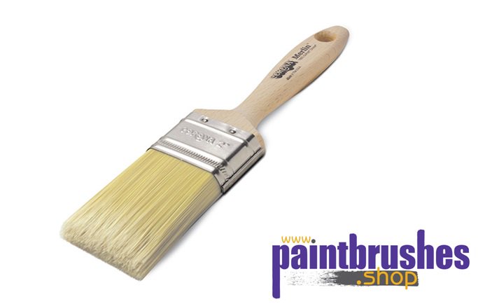Corona Merlin Paint Brush. 
Magical finish in hybrid and waterborne paints with easy clean up.
#Corona